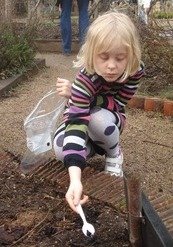 Looking for worm casts in Shropshire